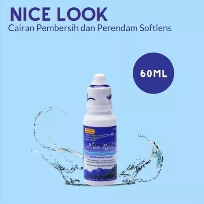 Jual CAIRAN SOFTLENS NICE LOOK 60ml / AIR SOFTLENS NICE LOOK | Shopee ...