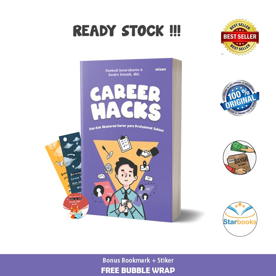 Jual Buku Career Hacks :Kiat-Kiat Akselerasi Karir Para Profesional ...