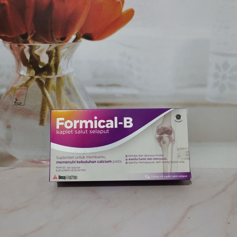 Jual formical B Box 30tablet Suplemen Kalsium | Shopee Indonesia