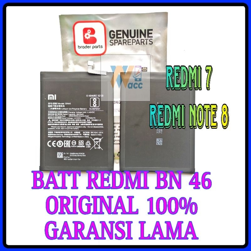 Jual BATERAI REDMI NOTE 8 ORIGINAL / BATRE REDMI NOTE 8 / BATRAI REDMI ...