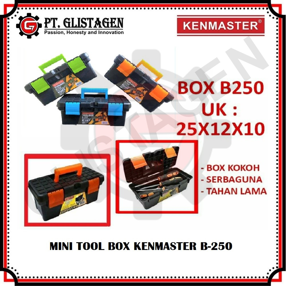 Jual Kenmaster Tool Box Mini B Mini Tool Box B Toolbox Mini Shopee Indonesia