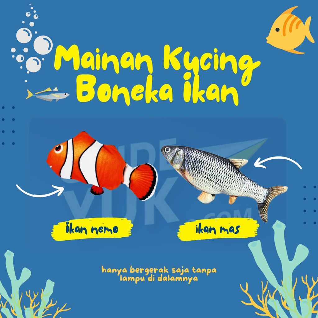 animation ikan bergerak