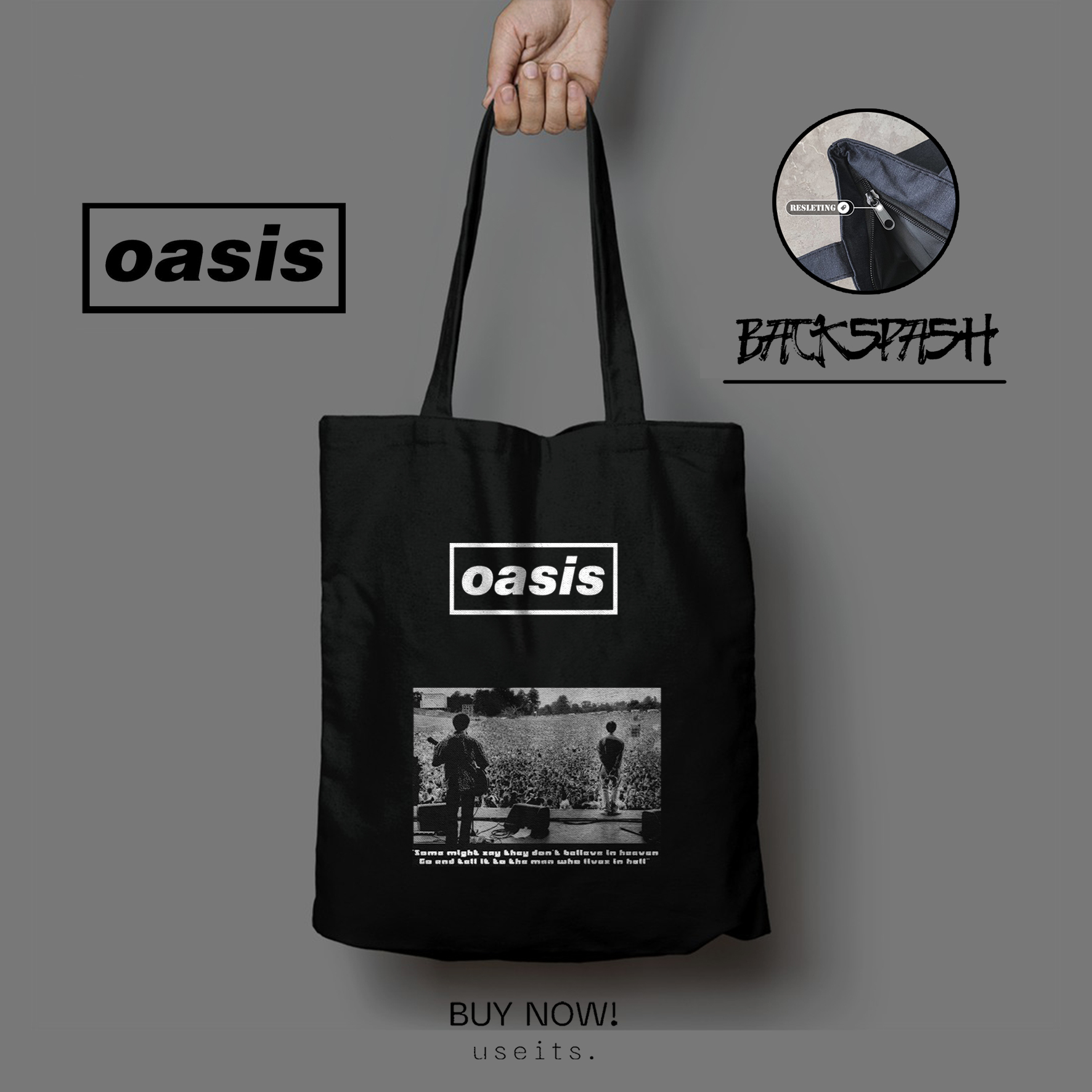 Oasis personalised bag hotsell
