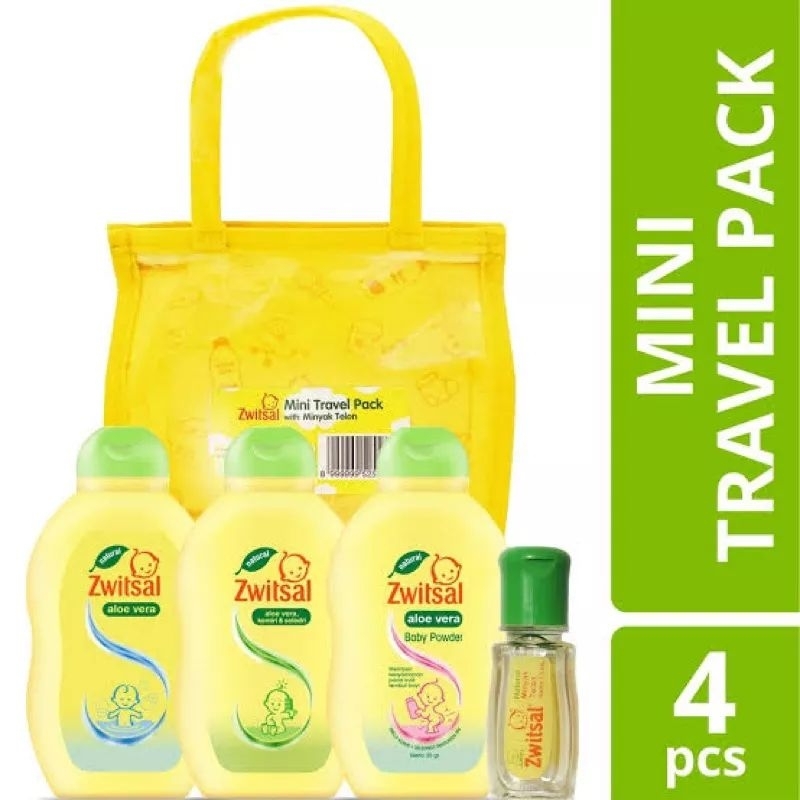 Jual Zwitsal Mini Travel Pack Perawatan Kulit Bayi Baby Set