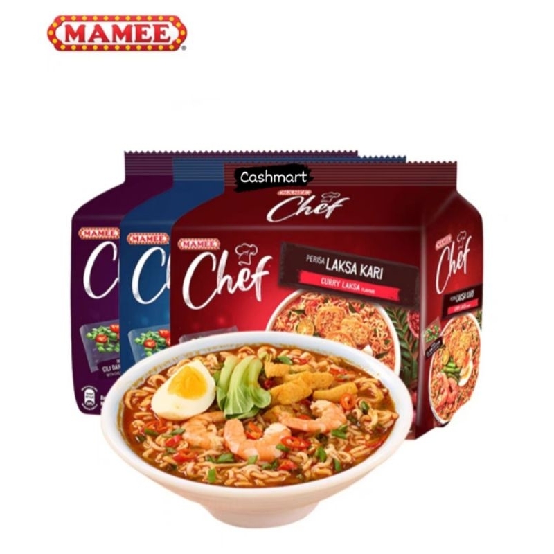 Jual MAMEE Chef Instant Noodle Mamee Mie Instant Varian Lontong Tom Yum Laksa Shopee