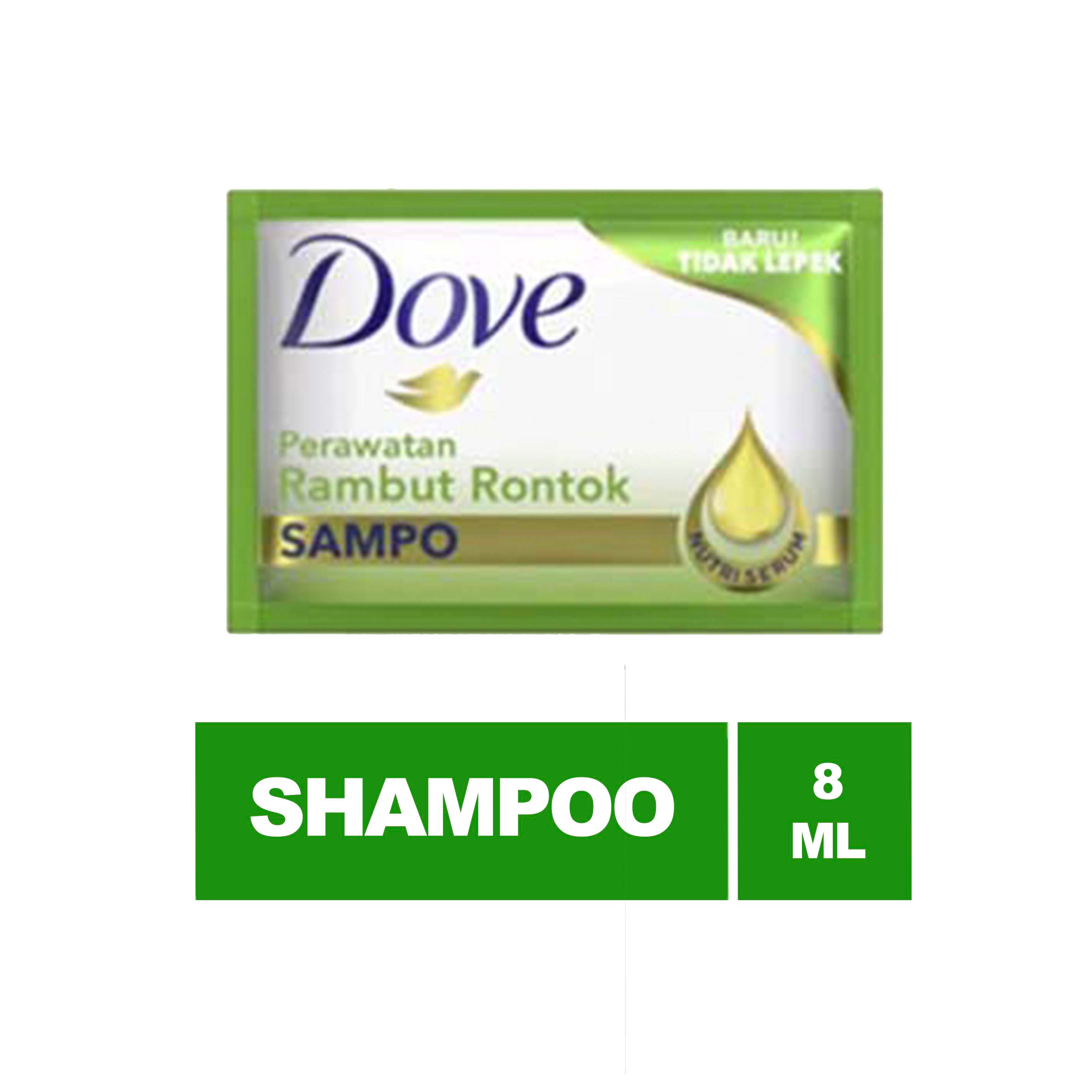 Jual DOVE Shampoo Nutri Serum Sachet Perawatan Rambut Rusak