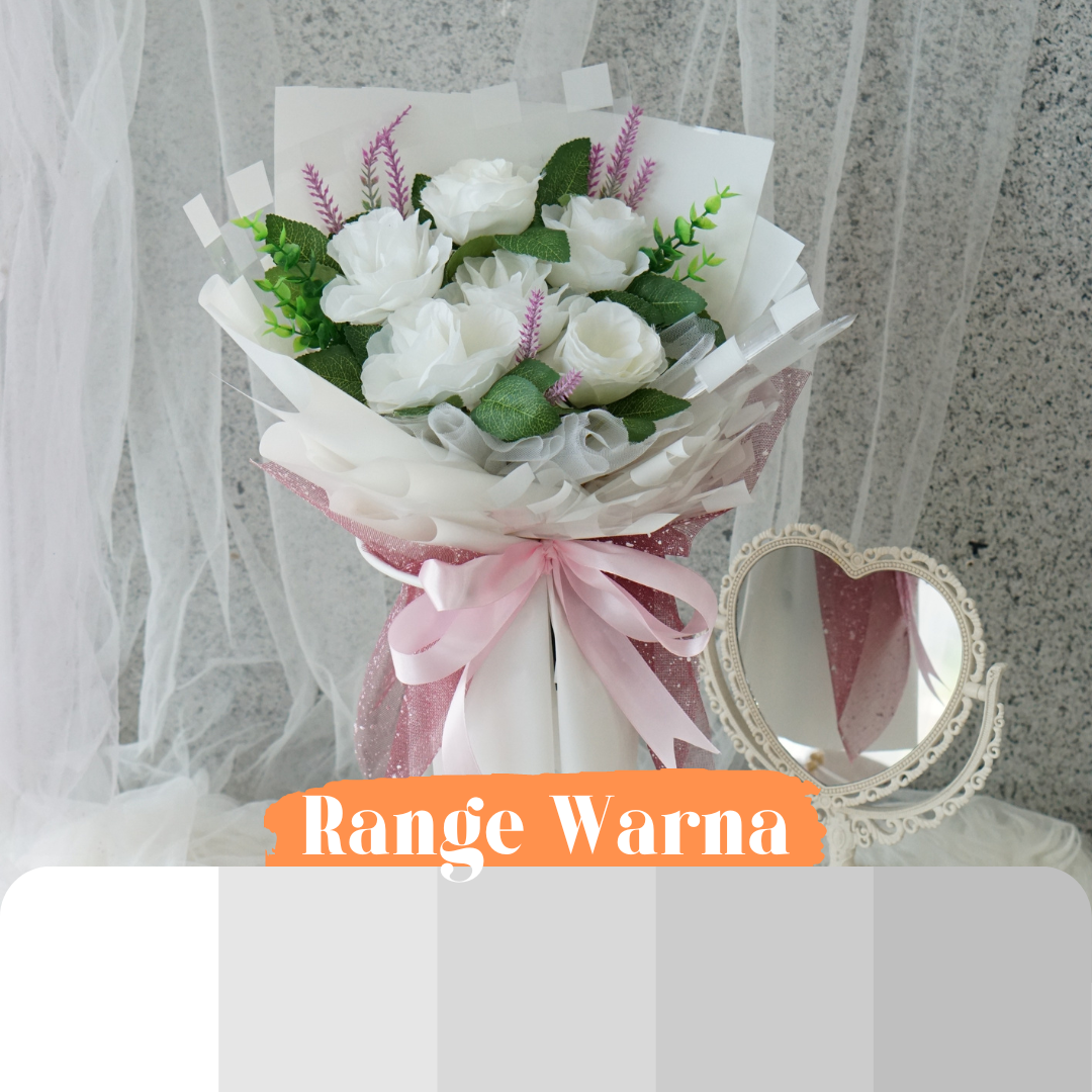 READY STOK* BOUQUET BUNGA 6KUNTUM