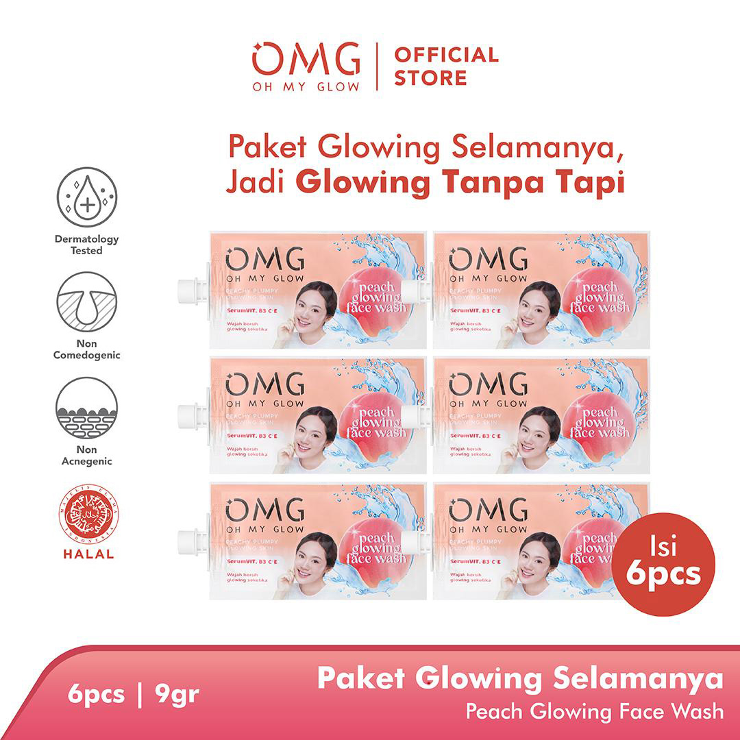 Jual Omg Paket Glowing Selamanya Face Wash Sabun Cuci Muka Untuk