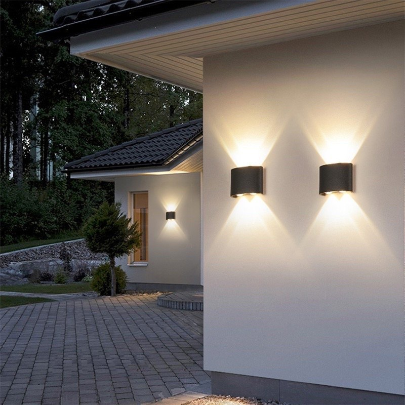 Jual Lampu Dinding Taman Outdoor COB/ LED Wall Light Minimalis 2W 3W 4W ...