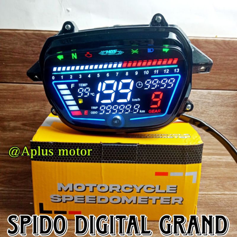 Jual Speedometer Digital Grand import Spidometer Spido Astrea Legenda grand Shopee Indonesia