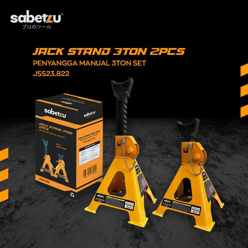 Jual Jack Stand Ton Set Pcs Sabetzu Jss Dongkrak Penyangga