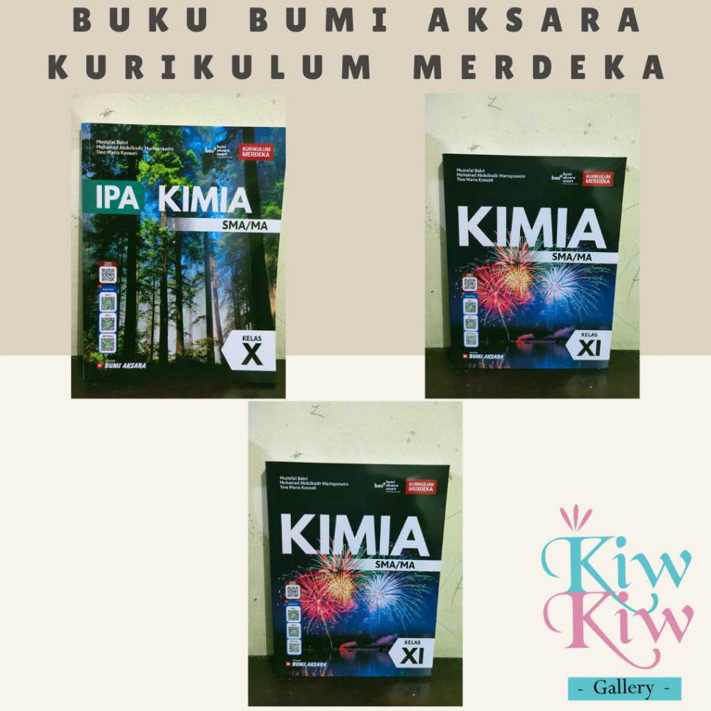 Jual Buku IPA Kimia Kelas 10, 11, 12 SMA/MA Kurikulum Merdeka - Bumi ...