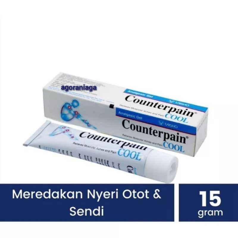 Jual COUNTERPAIN COOL 15GR UNTUK MEREDAKAN NYERI OTOT & SENDI | Shopee ...