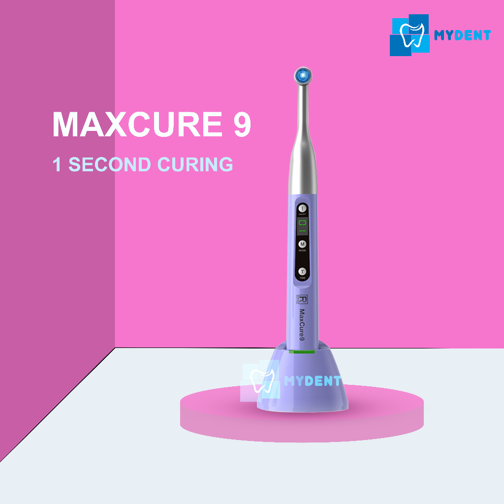 Jual Dental MaxCure 9 Curing Light Cure 1 Detik Laser Gigi Lightcure ...