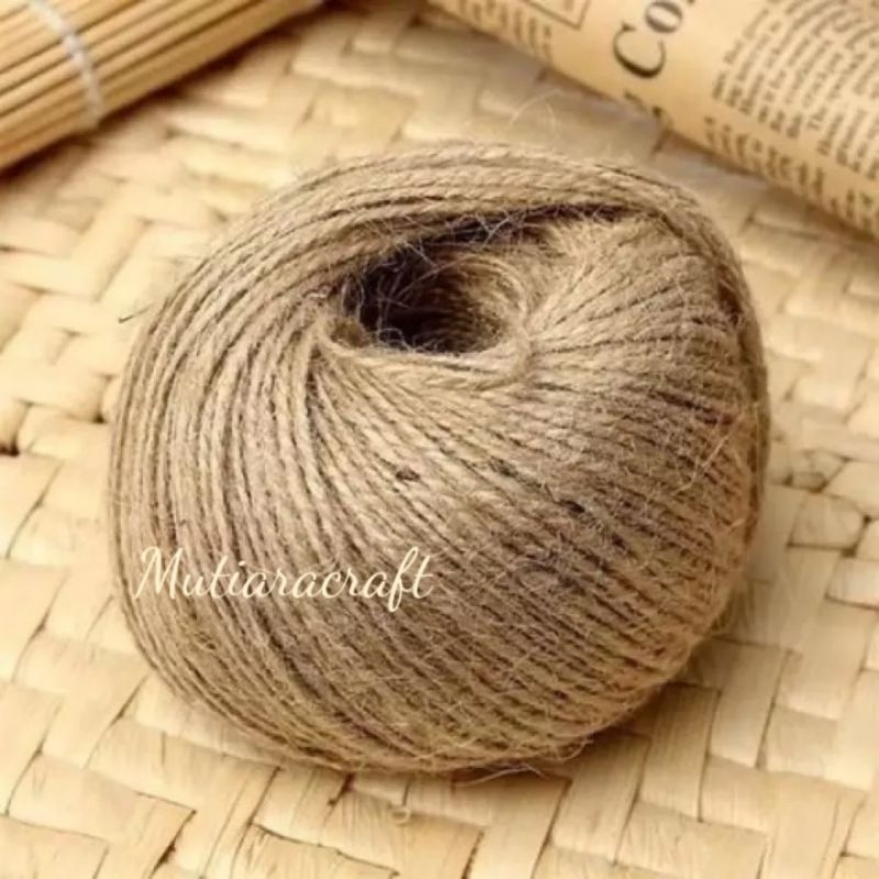 Jual TALI GONI TALI RAMI TALI RUSTIC (3mm per1m) properti foto craft ...