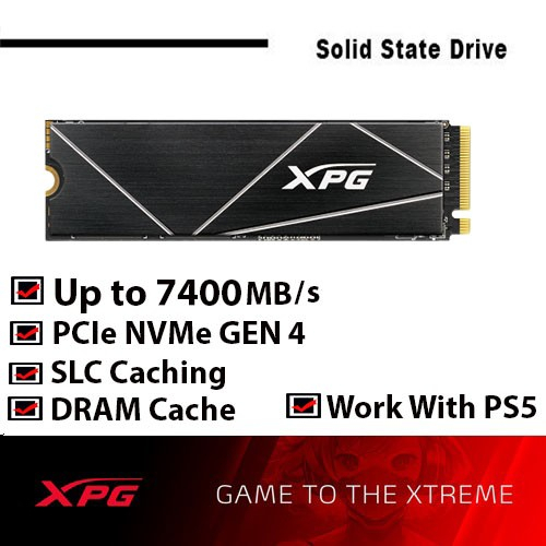 Jual ADATA XPG GAMMIX S70 BLADE 512GB 1TB 2TB 4TB - SSD M.2 NVMe PCIe ...