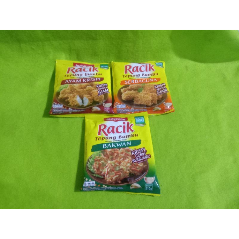 Jual INDOFOOD RACIK TEPUNG AYAM KRISPI/RACIK TEPUNG BAKWAN/RACIK TEPUNG ...