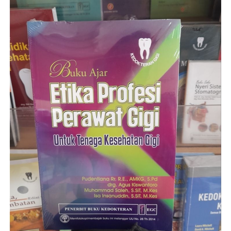 Jual Buku Ajar Etika Profesi Perawat Gigi - Pudentiana Buku Original ...