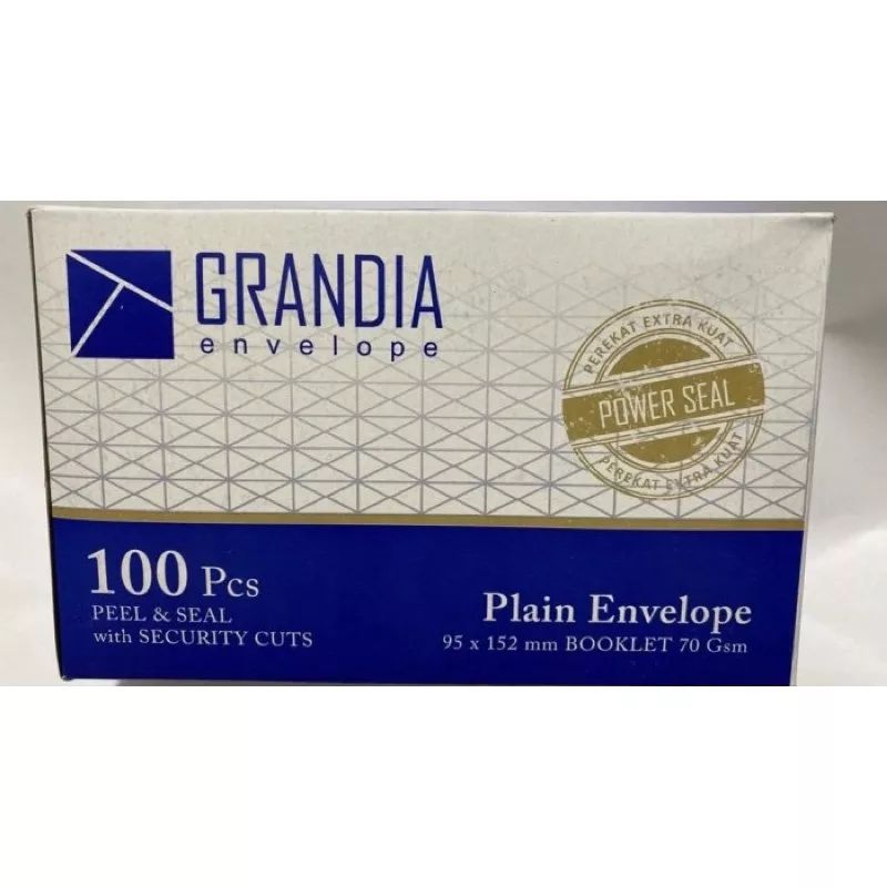 Jual Amplop Putih Polos Grandia Gsm Shopee Indonesia