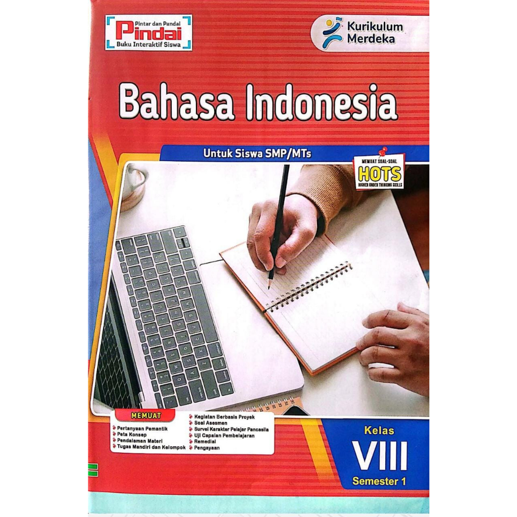 Jual Buku LKS Bahasa Indonesia Kelas 8 SMP/MTs Kurikulum Merdeka ...