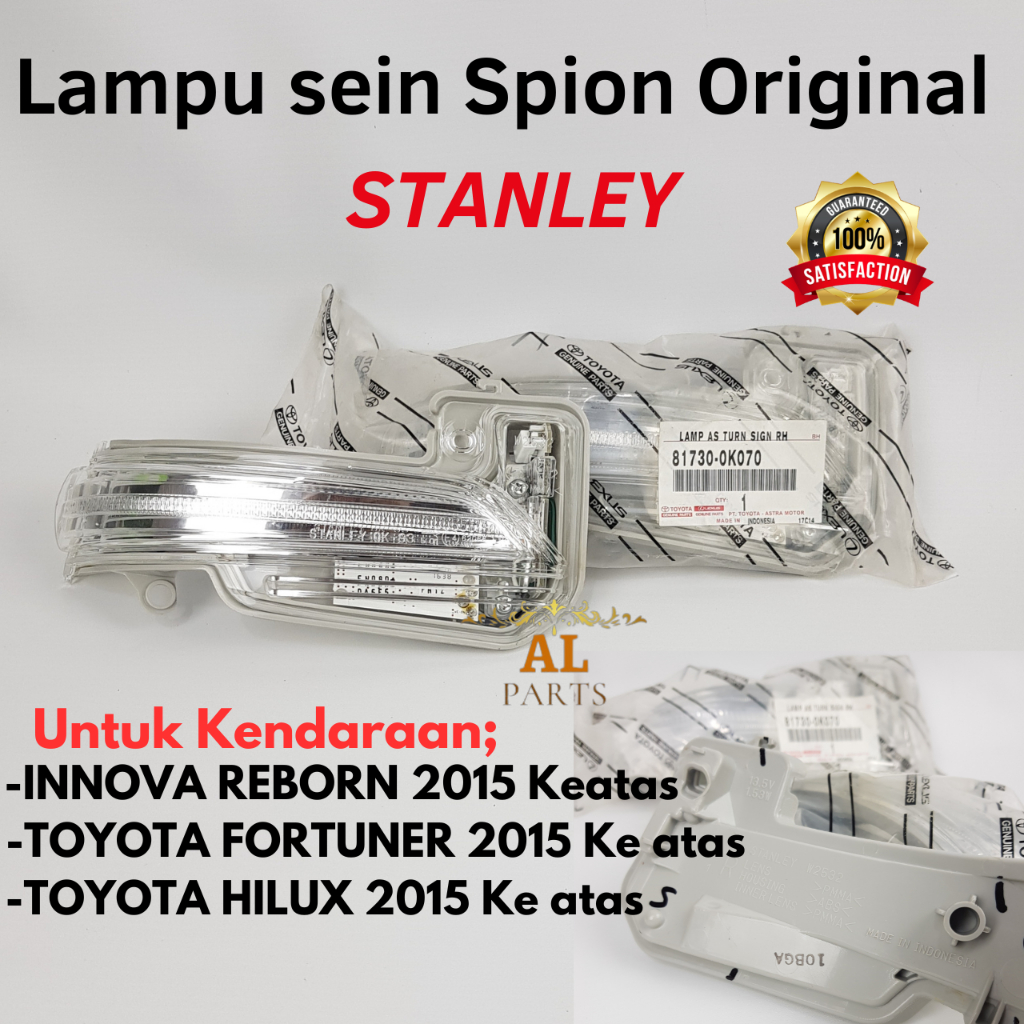 Jual Lampu Sein Spion Original Toyota Innova Reborn Sen Spion Fortuner