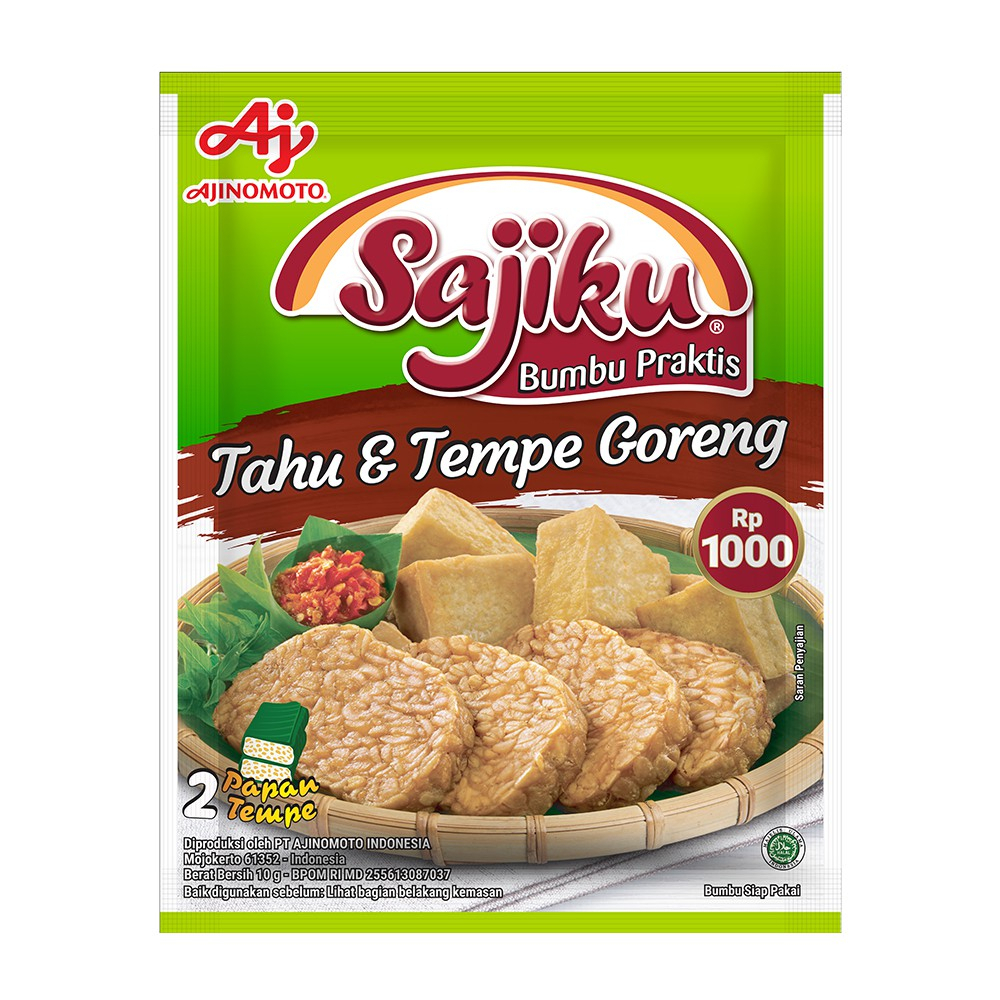 Jual Sajiku Bumbu Praktis Tahu & Tempe Goreng (10pcs) Shopee Indonesia