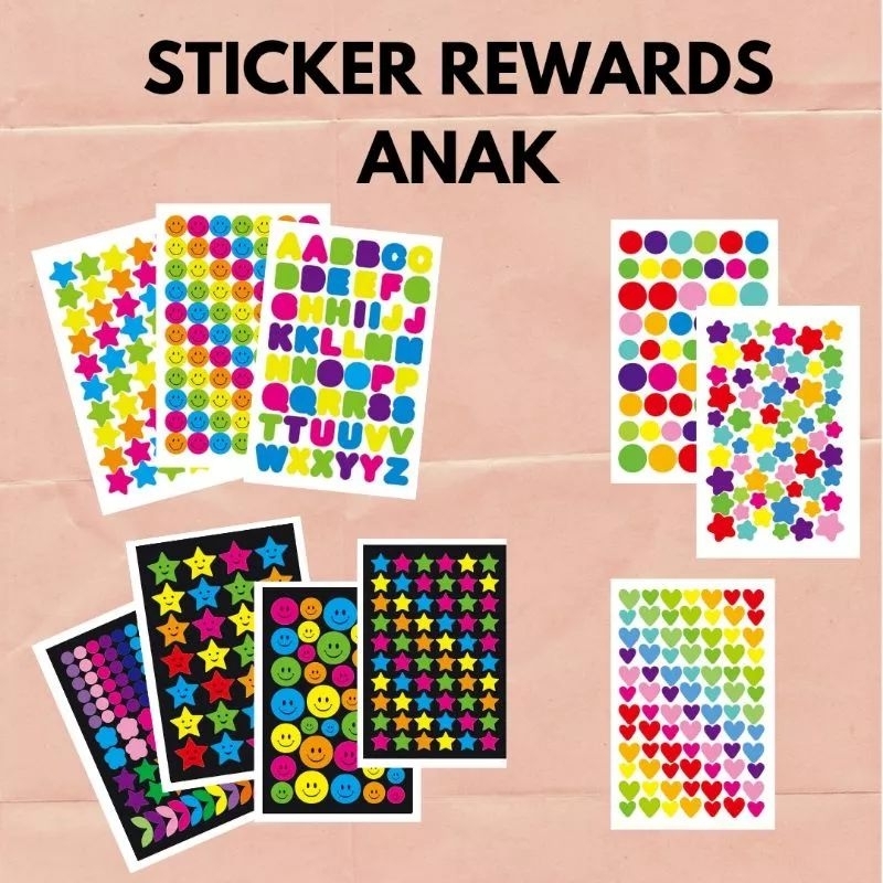 Jual stiker reward anak ( harga per pcs/lembar ) | Shopee Indonesia