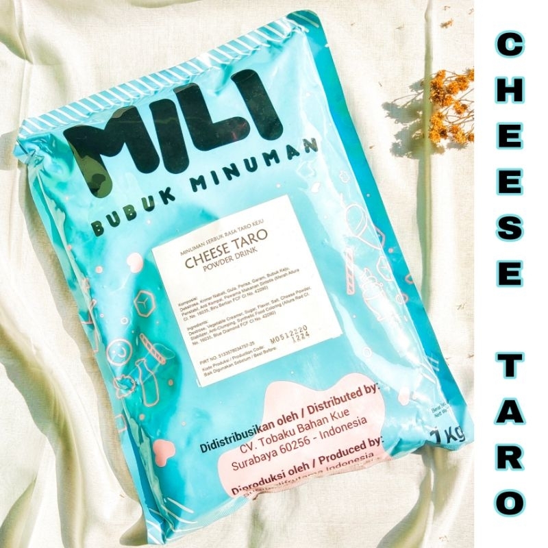 Jual Bubuk Minuman Mili Cheese Taro Kemasan Kg Powder Drink Shopee Indonesia