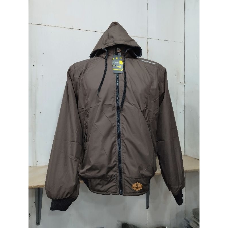 REDFOX JAKET PARASUT PREMIUM jaket parasut pria bisa bolak balik