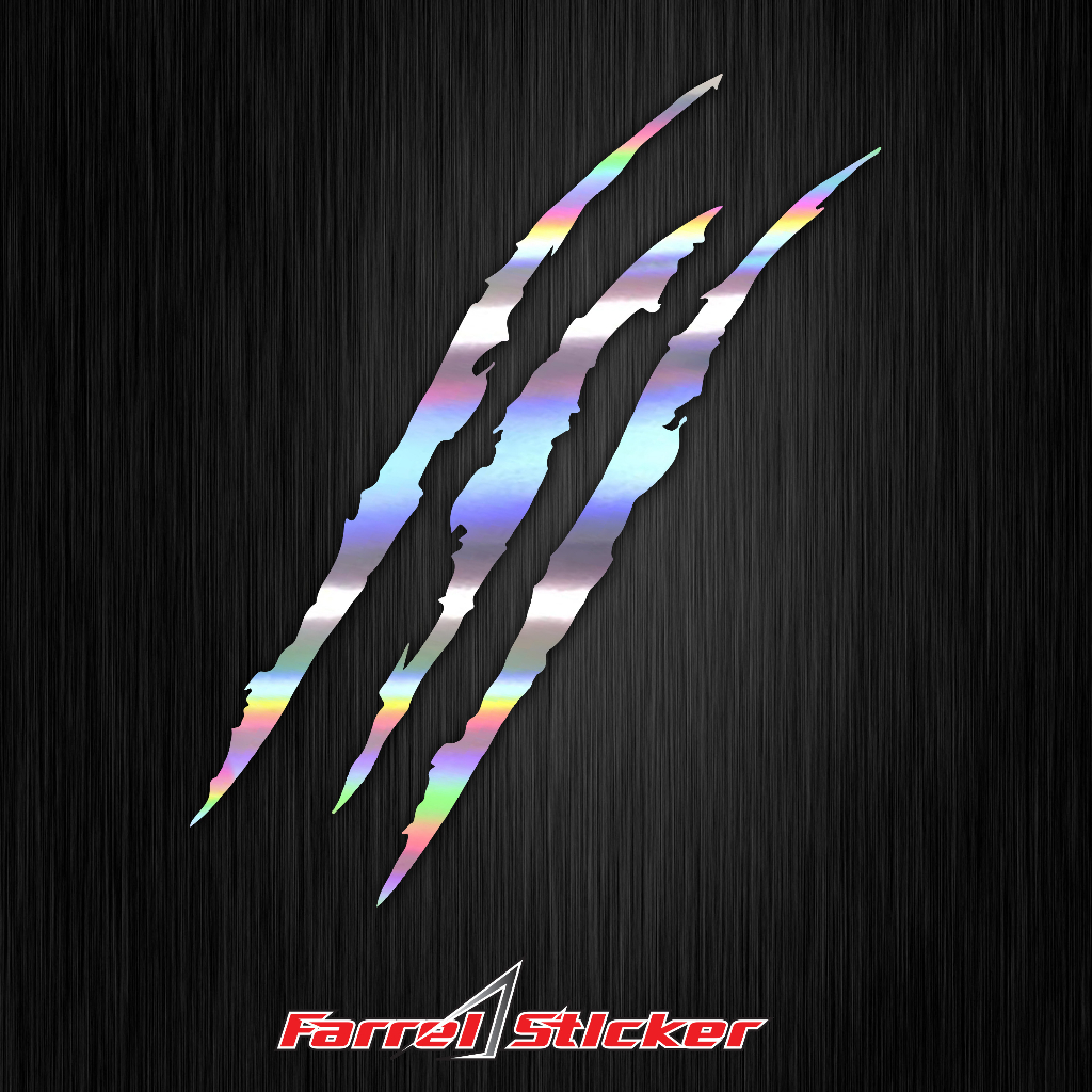 Jual Stiker Cakar Motor Mobil Sticker monster claws | Shopee Indonesia