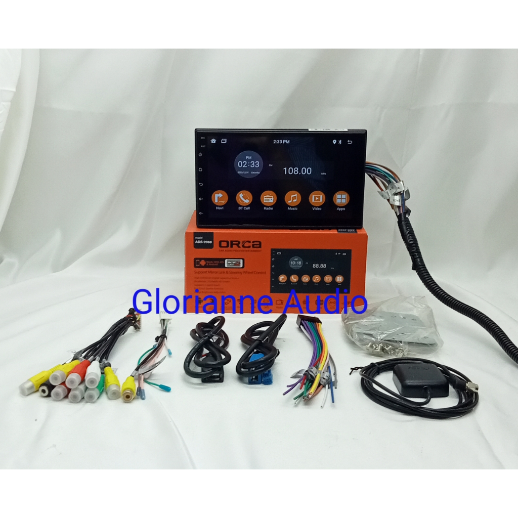 Jual Head Unit Android ORCA ADR- 9988 Eco series 7 inch Original IPS ...