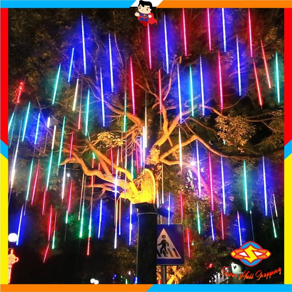 Jual SMS Lampu Meteor Set 8 Tubes Lampu Meteor LED isi 8 Tabung/45cm 4 ...