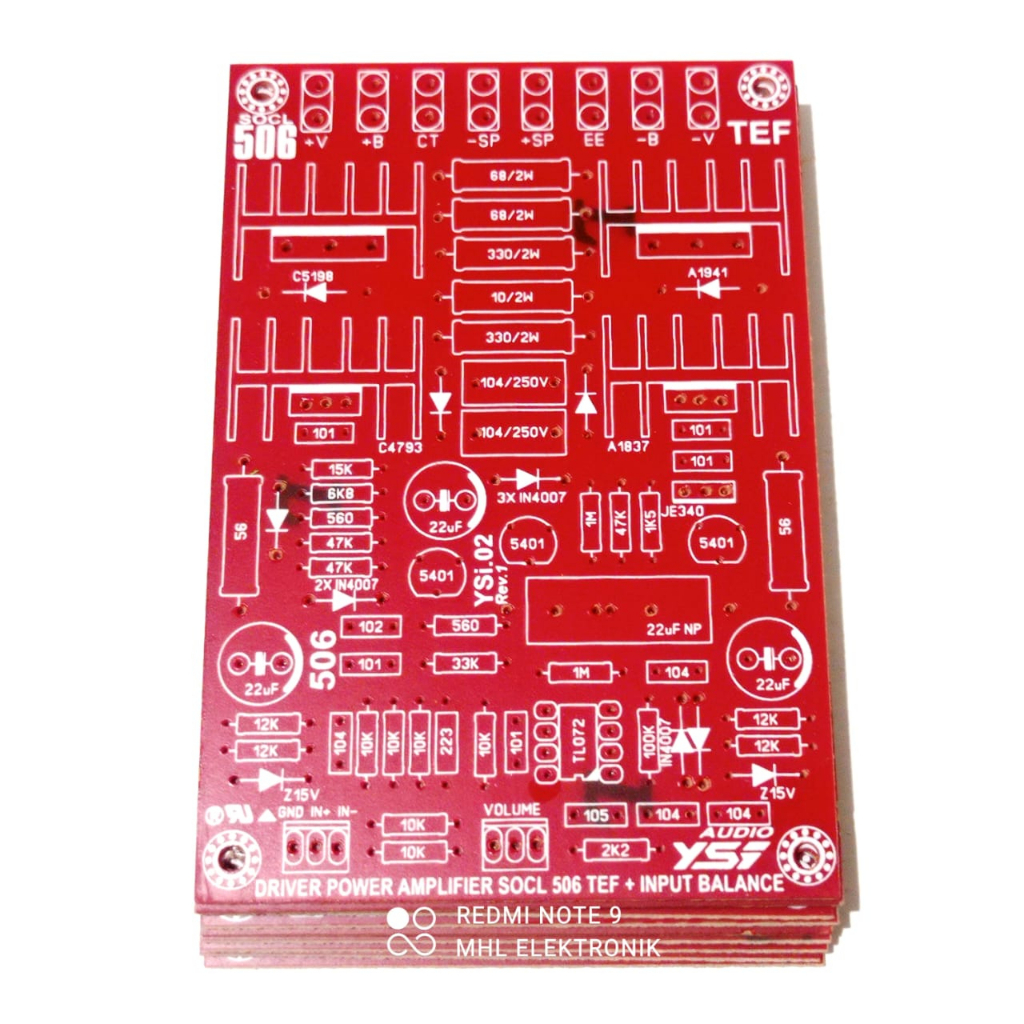 Jual PCB SOCL 506 TEF INPUT BALANCE | Shopee Indonesia