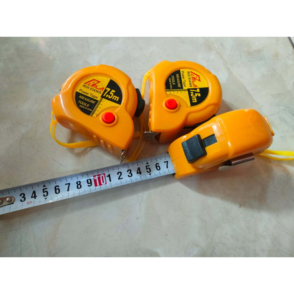 Jual Rui xiang : Meteran ukuran 7,5 m /Alat Ukur | Shopee Indonesia