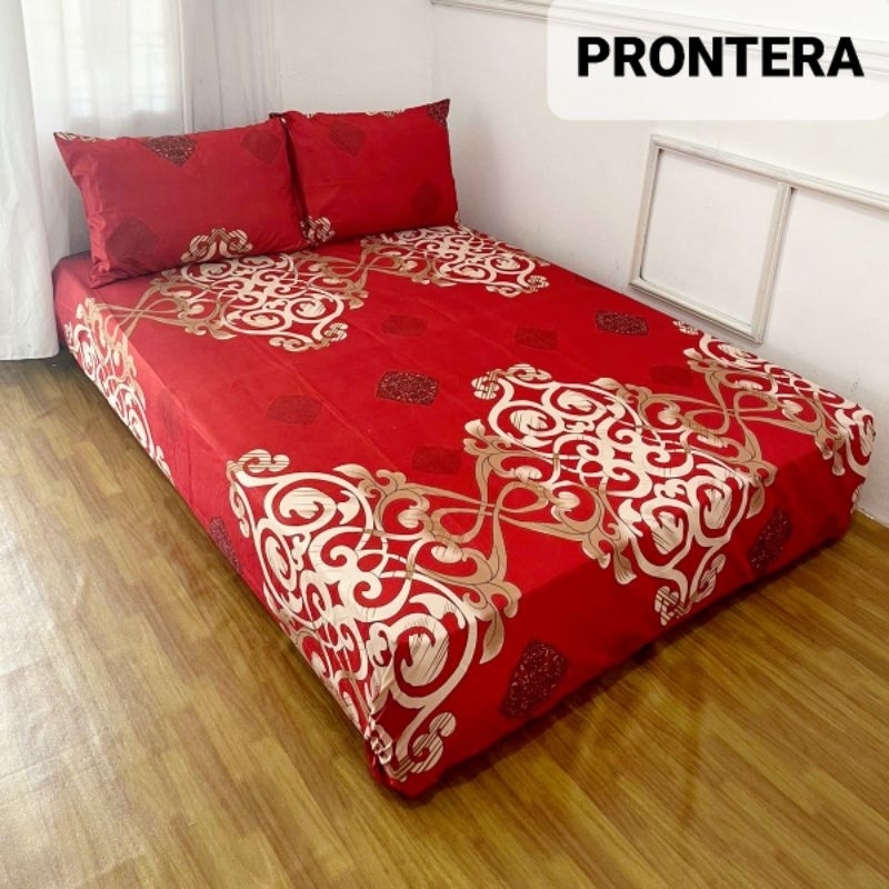 Jual Bisa Cod Sprei Prontera Warna Merah Murah 180x200 Seprei Ukuran