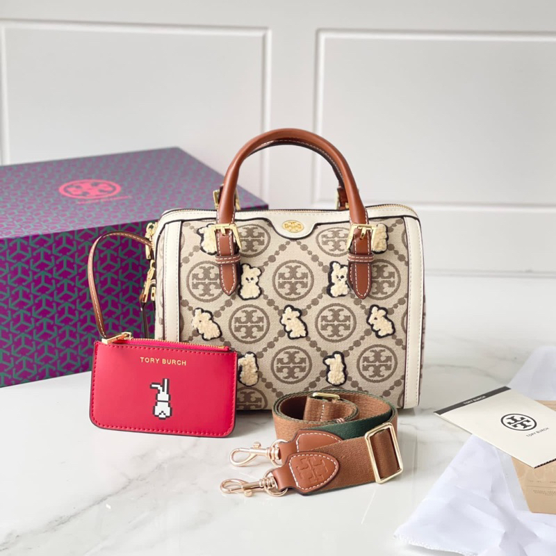 TBB152 Tas Selempang Bahu Tory Burch Speedy Bag Cewek Sling Bag Hand Bag  Branded Gift Box Set