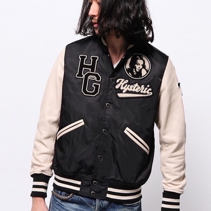 HYSTERIC GLAMOUR x WDS x Varsity Jacket（Jual Hysteric