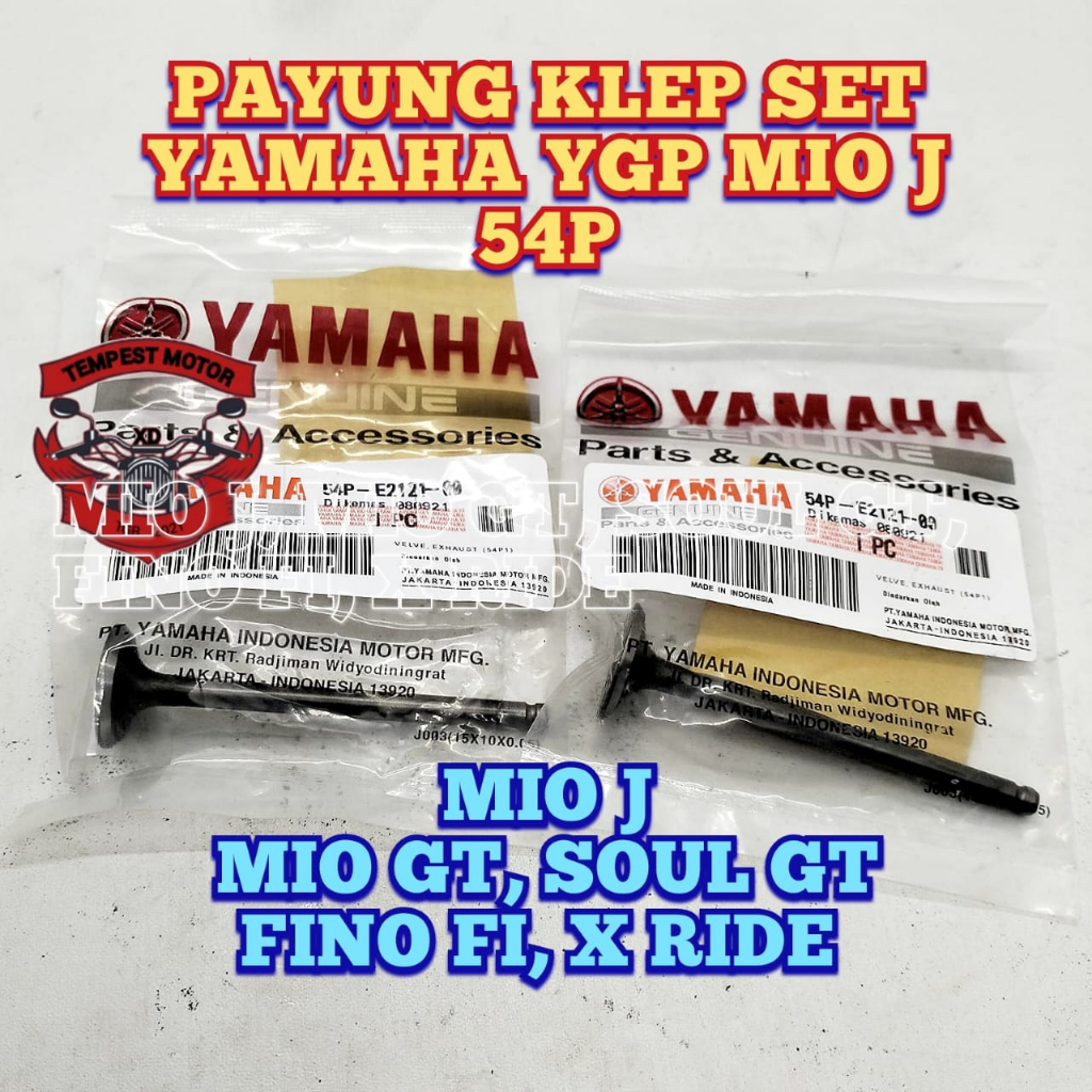 Jual Klep Set Payung Klep Mio J Yamaha P Mio Gt Original Klet Fino Fi Shopee Indonesia