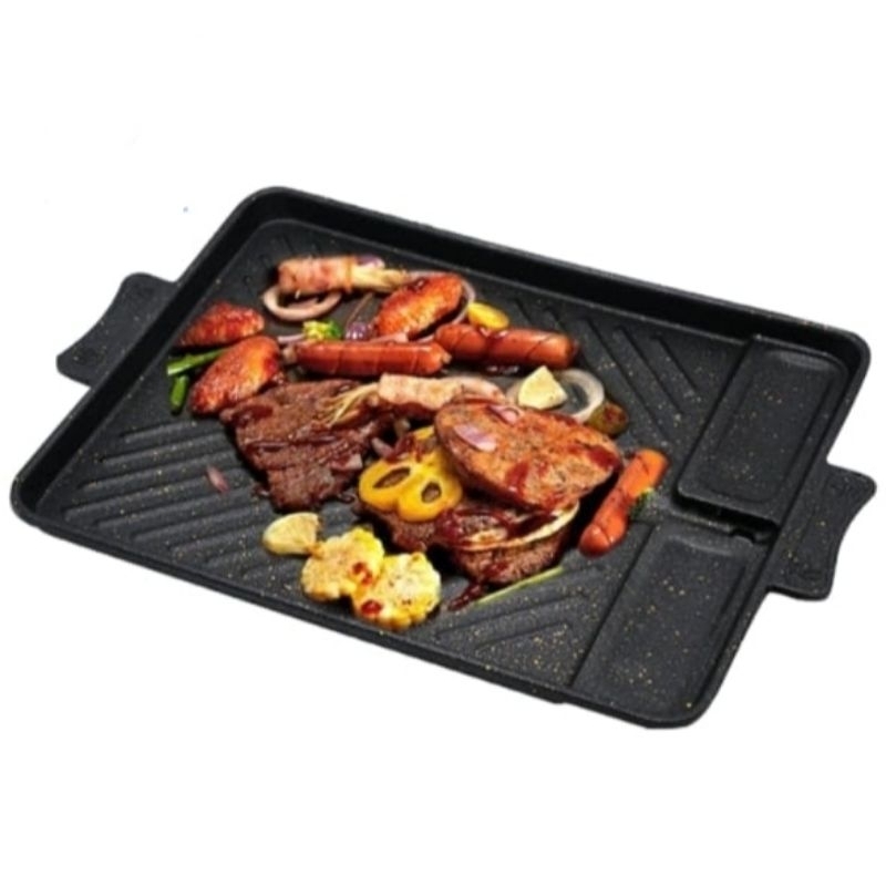 Jual GRILL PAN YAKINIKU ANTI LENGKET/PEMANGGANG MULTI BBQ/ ALAT BAKAR