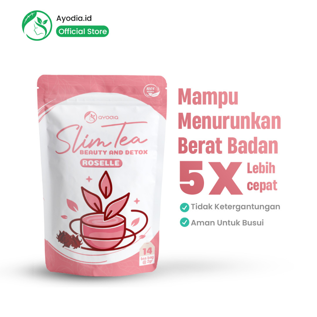 Jual Teh Diet Pelangsing Detox Peluntur Lemak Badan Herbal Alami