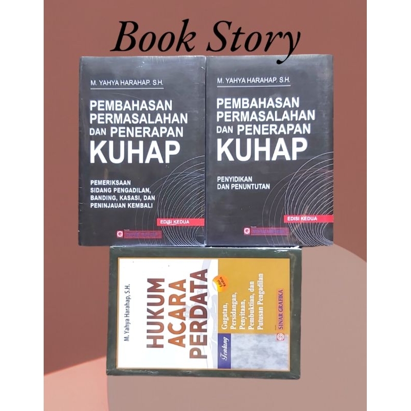 Jual Hukum Acara Perdata + Pembahasan Permasalahan KUHAP Pemeriksaan ...