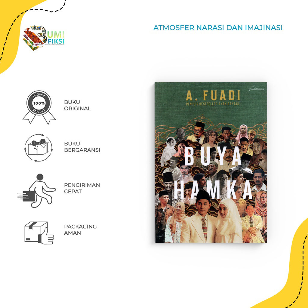 Jual Buku Novel - Buya Hamka - A Fuadi - Falcon - Bumifiksi | Shopee ...