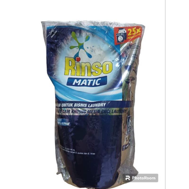 Jual Rinso matic profesional 1.65 rijek kemasan | Shopee Indonesia