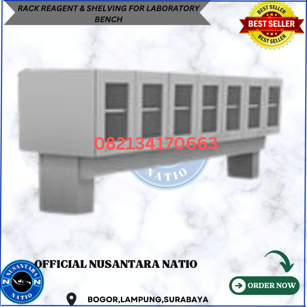 Jual Rack Reagent & Shelving for Laboratory Bench, HPL | Shopee Indonesia