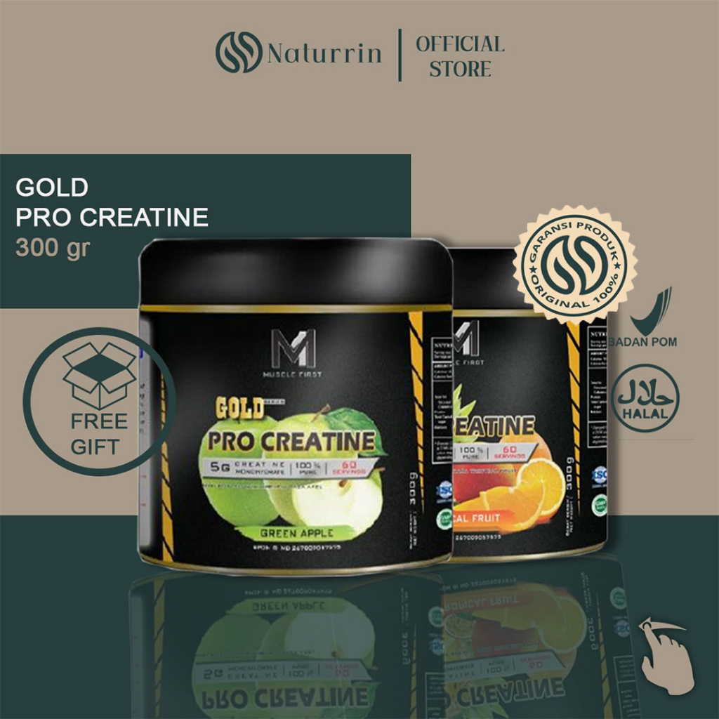 Jual Muscle First Pro Gold Creatine 300gr | Shopee Indonesia