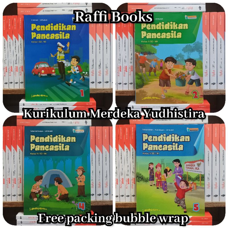 Jual Buku Pendidikan Pancasila Kelas 1 2 3 4 5 6 SD/Mi Kurikulum ...