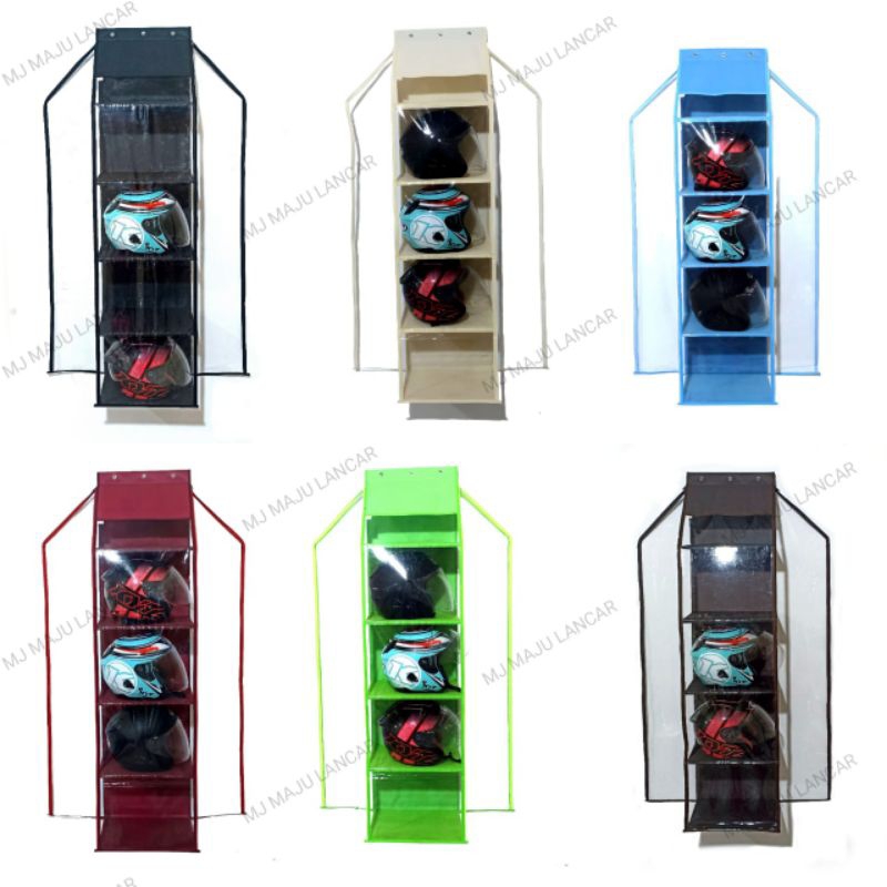 Jual RAK GANTUNG HELM JUMBO RAK SERBAGUNA BHAN REMIUM | Shopee Indonesia