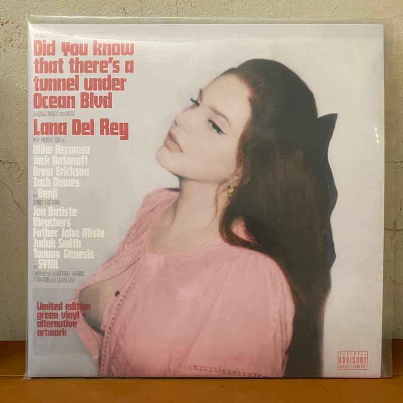 Jual Lana Del Rey Vinyl Did You Know Theres A Tunnel Under Ocean Blvd Limited Green Lp 4679