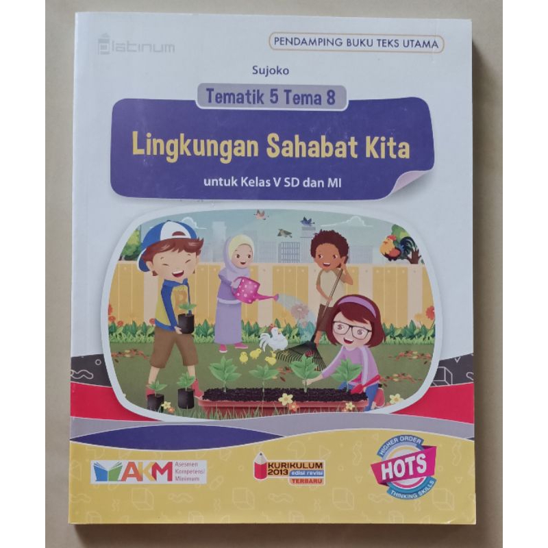 Jual BUKU PLATINUM TEMATIK SD/MI KELAS 5 KURIKULUM 2013 (REVISI TERBARU ...