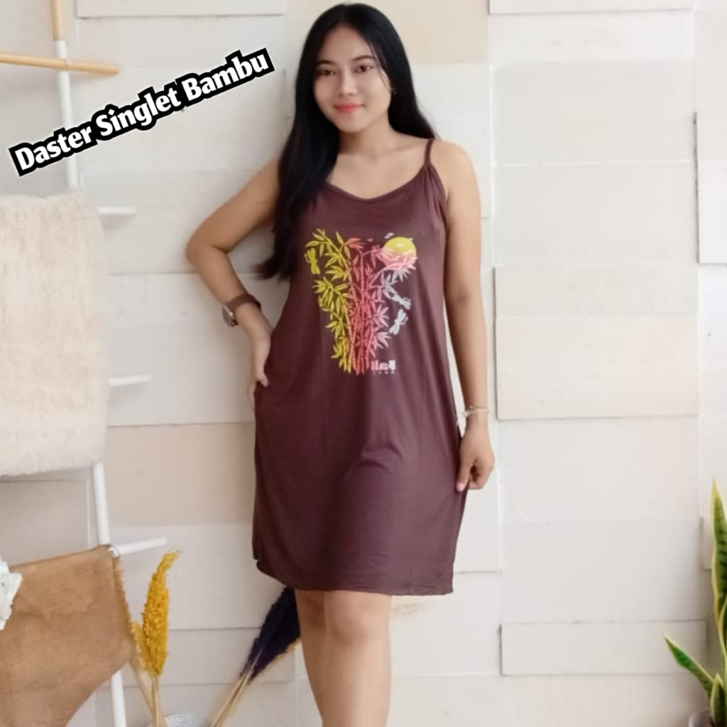 Jual DASTER TALI SATU SABLON BAMBU BALI | Shopee Indonesia